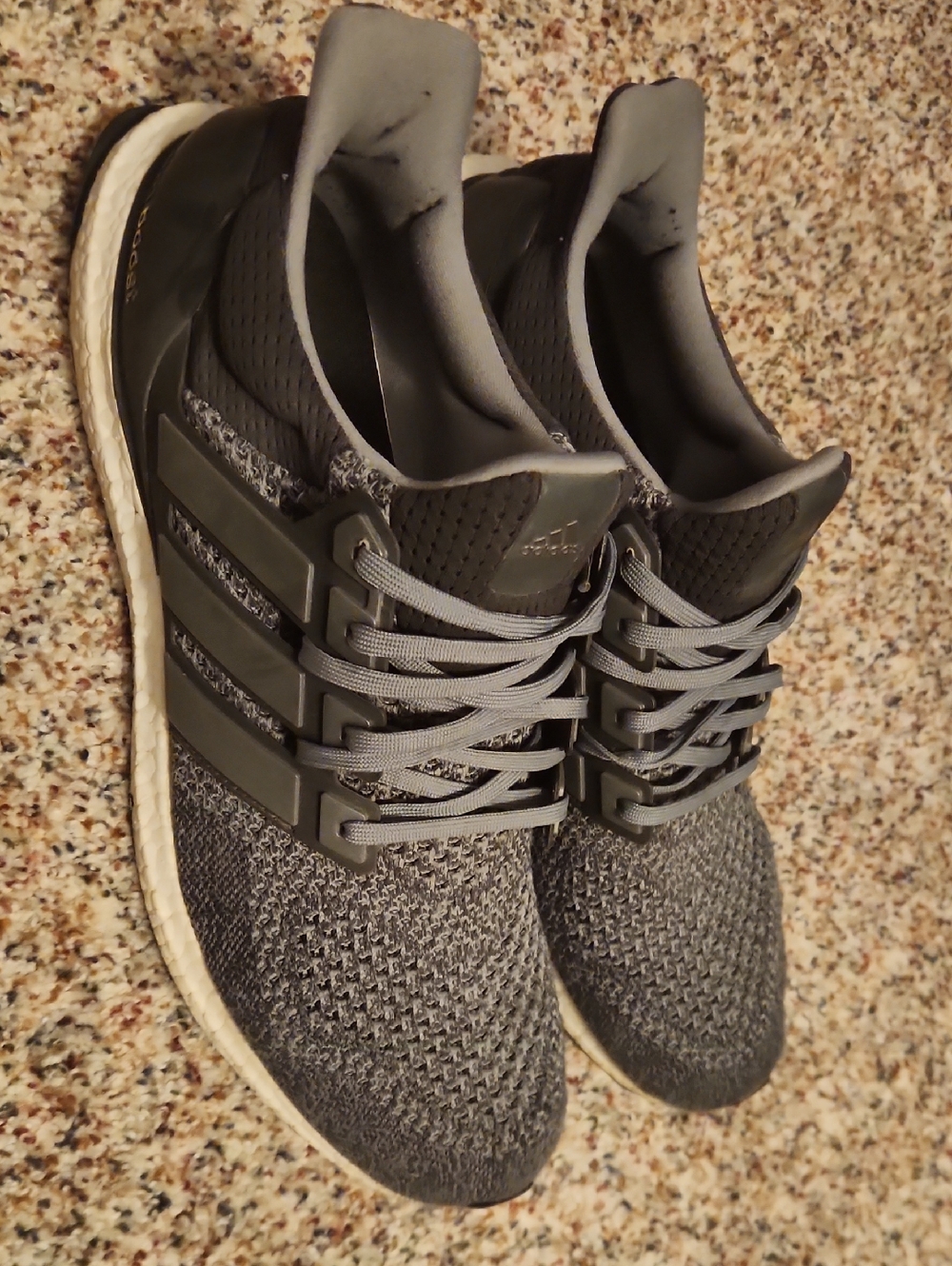 Men's Adidas Ultraboost 1.0 Gray Performance Running Shoes